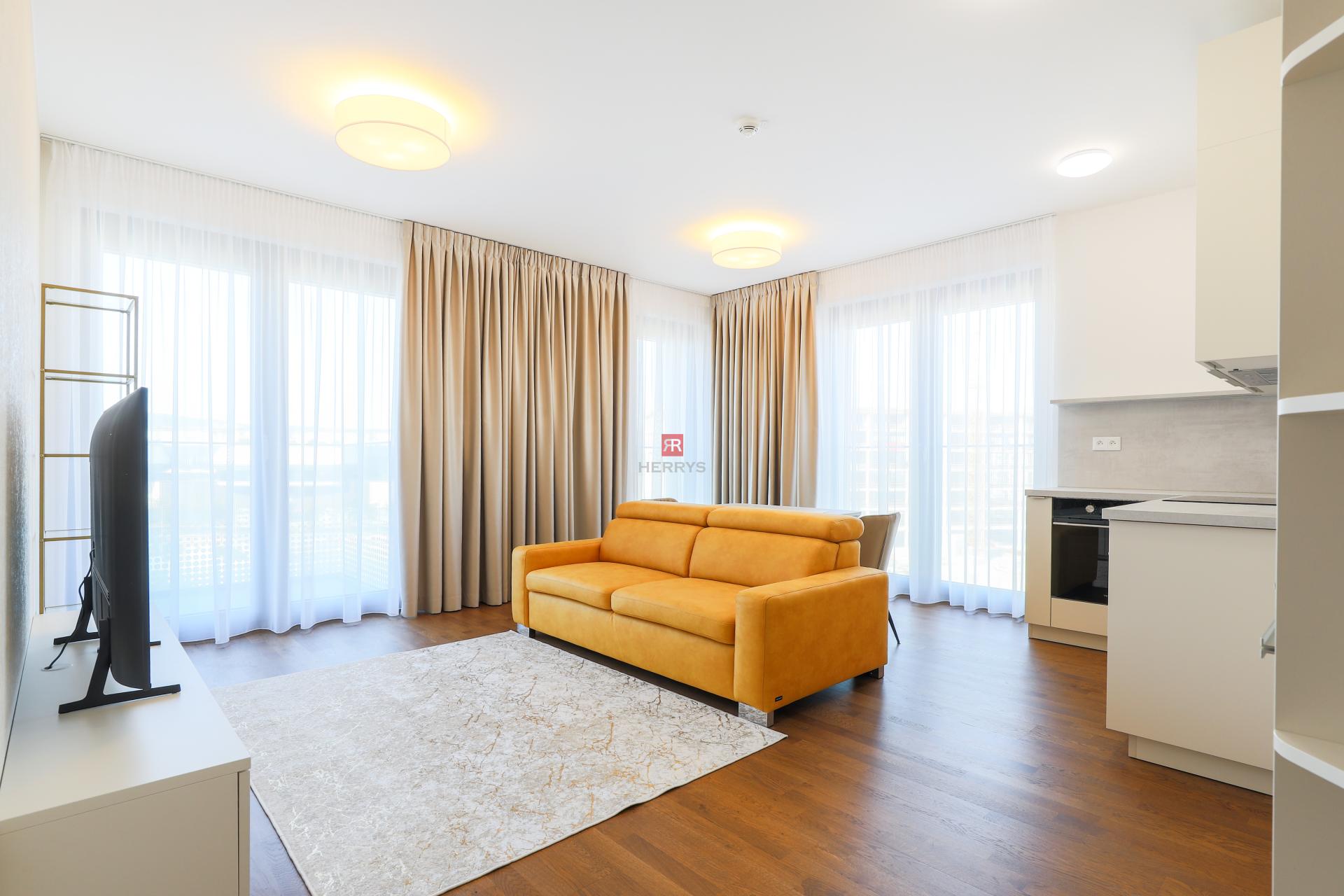 HERRYS - Na prenájom krásny, úplne nový 3-izbový zariadený apartmán v novostavbe Metropolis